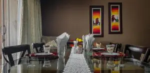 Diamond Rose Guest House Bed and Breakfast Dining Room