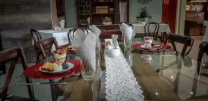 Diamond Rose Guest House Bed and Breakfast Dining Room